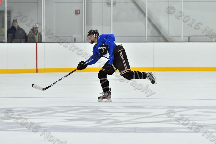 Wheaton College Men\'s Ice Hockey vs Middlesex Community College. - Photo By: KEITH NORDSTROM